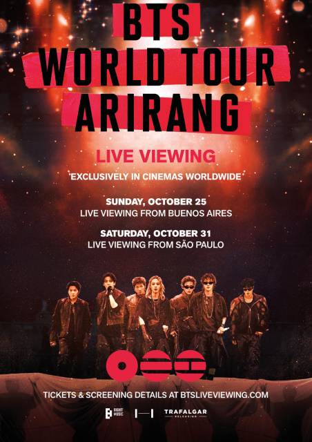 BTS WORLD TOUR 'ARIRANG' IN BUENOS AIRES: LIVE VIEWING